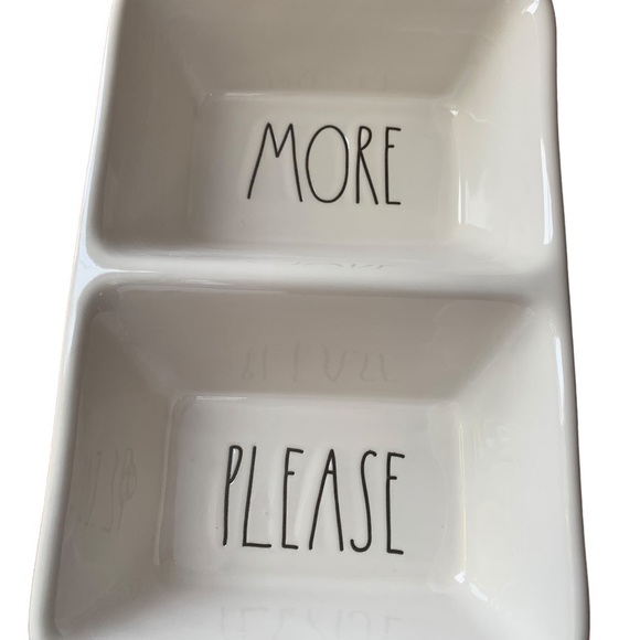 Rae Dunn Artisan Collection More Please Bowl Dish - Picture 15 of 17